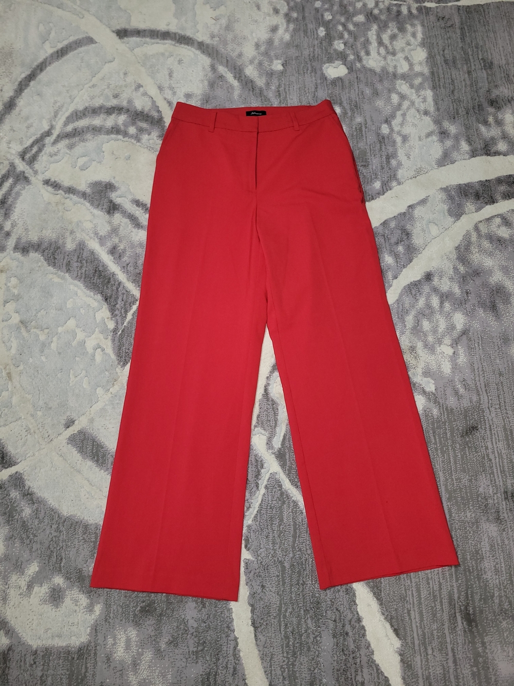Reitmans Bright Red High-Rise  Wide-Leg Dress Pants Size 12